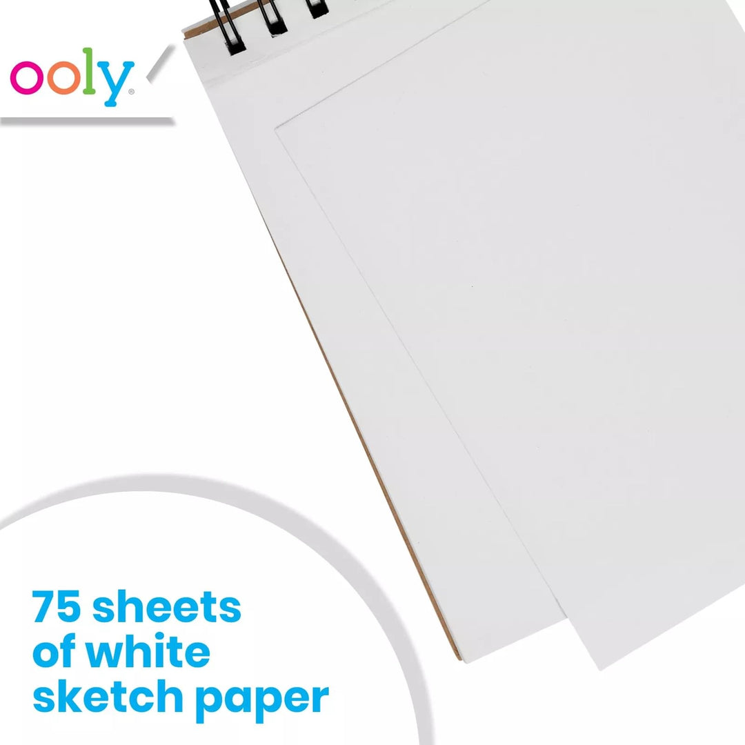 D.I.Y. Cover Sketchbook - White Paper 5"x7.5"