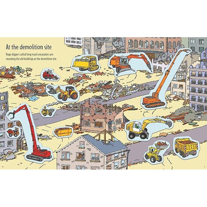 First Sticker Book Diggers