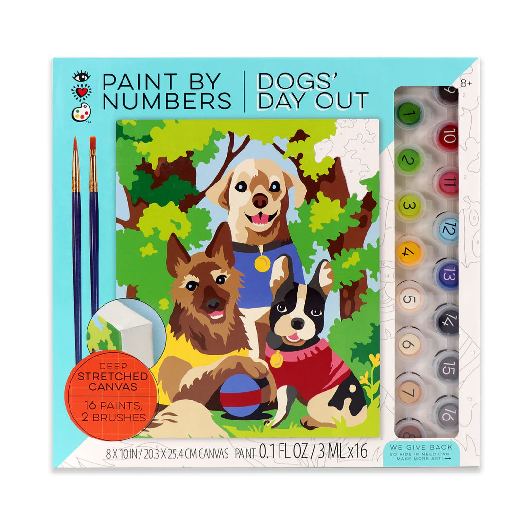 Paint by Numbers - Dogs' Day Out from iHeartArt