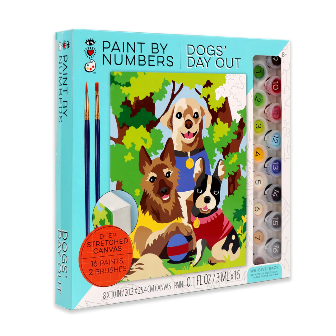 Paint by Numbers - Dogs' Day Out from iHeartArt