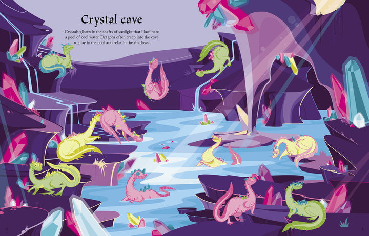 Usborne Dragons Sticker Book