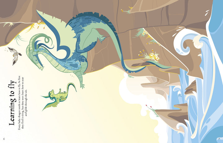 Usborne Dragons Sticker Book