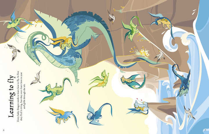 Usborne Dragons Sticker Book