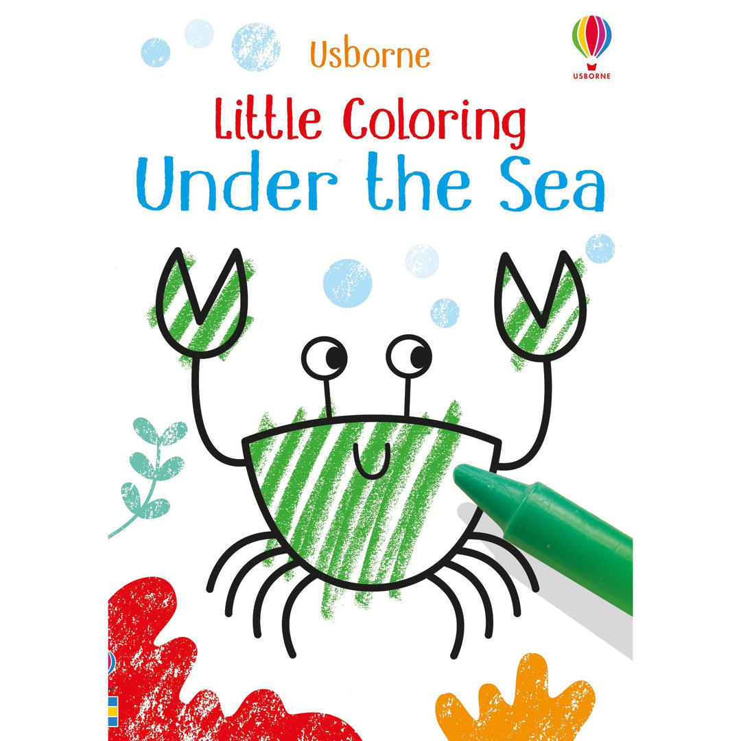 Usborne Little Coloring Under the Sea Book