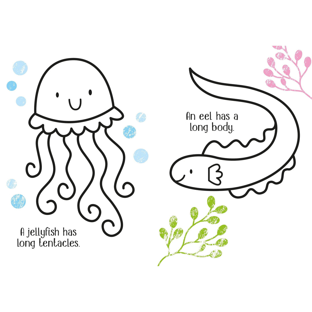 Usborne Little Coloring Under the Sea Book