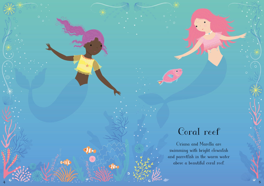 Little Sticker Dolly Dressing Mermaid