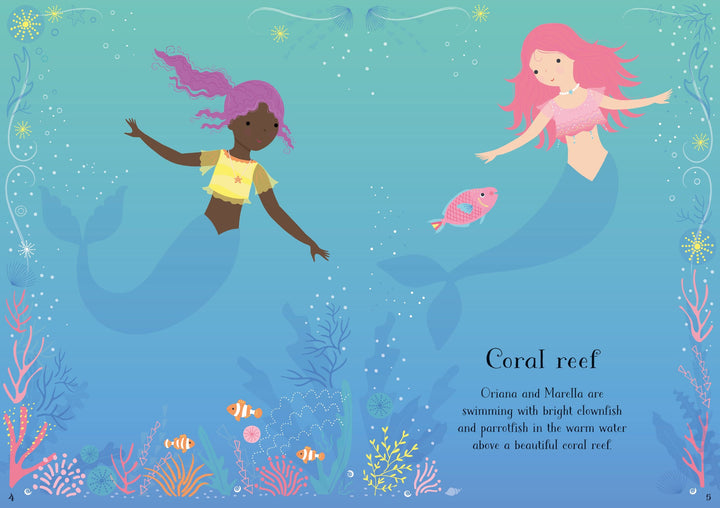 Little Sticker Dolly Dressing Mermaid