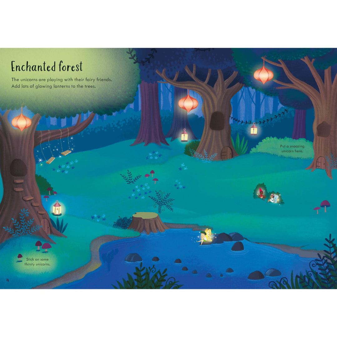 Sparkly Unicorns Sticker Book