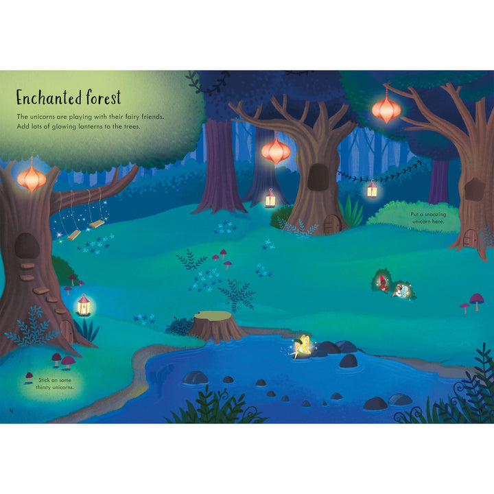 Sparkly Unicorns Sticker Book