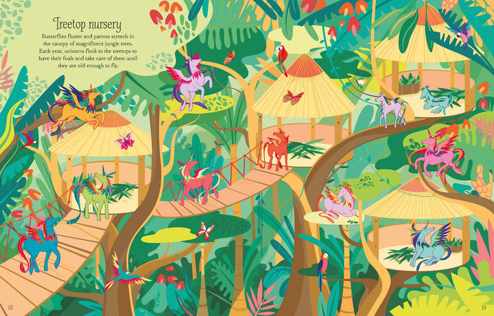 Usborne Unicorns Sticker Book