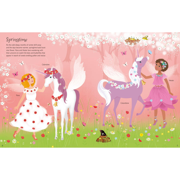 Sticker Dolly Dressing Unicorns