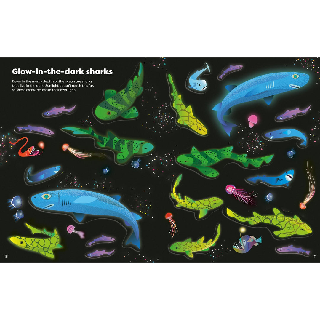 Usborne Big Sticker Book of Sharks