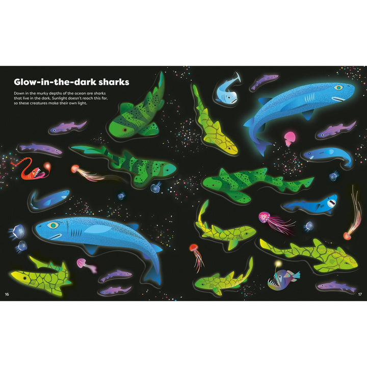 Usborne Big Sticker Book of Sharks