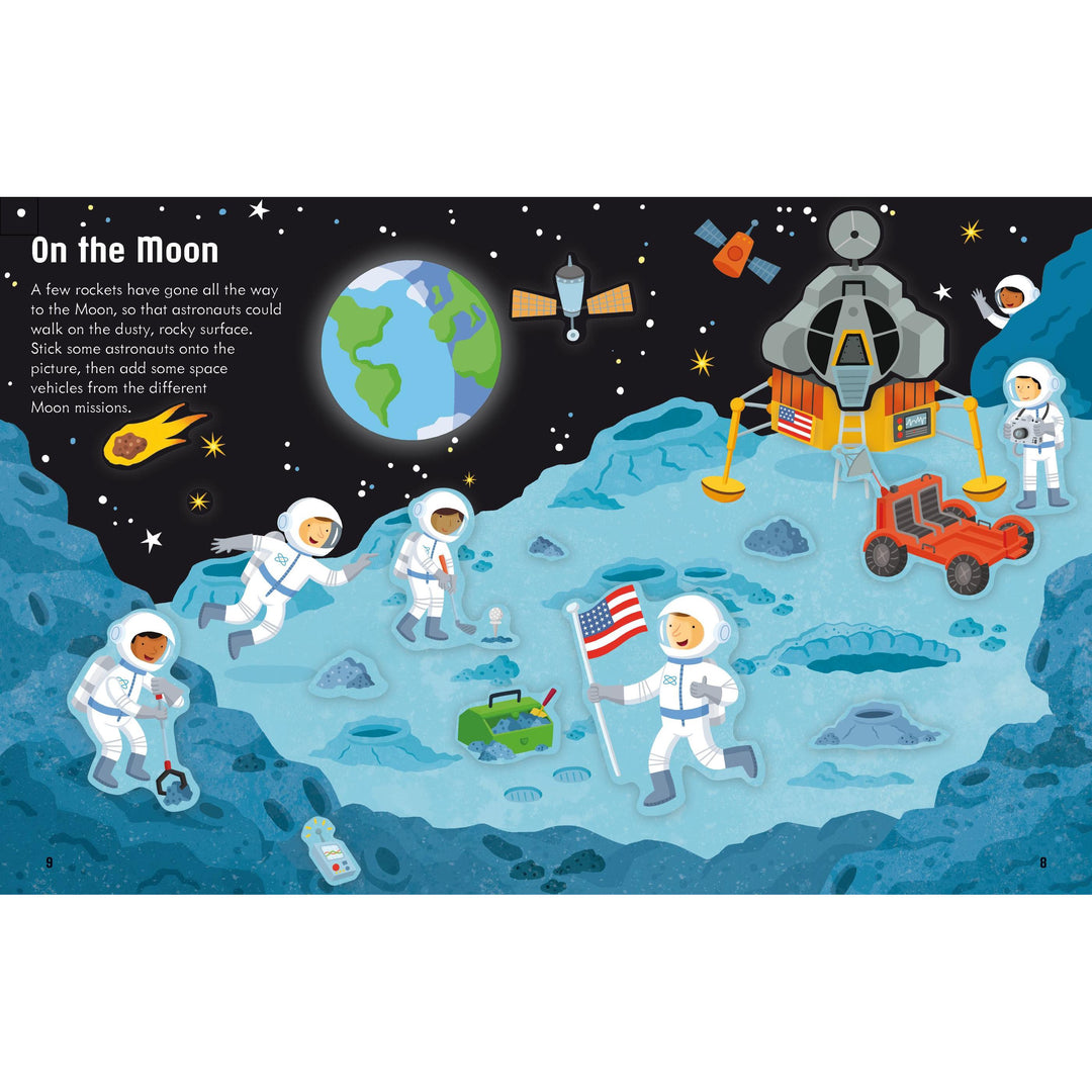 Usborne First Sticker Book: Space