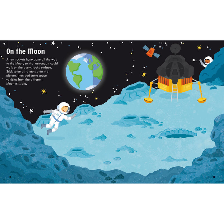 Usborne First Sticker Book: Space