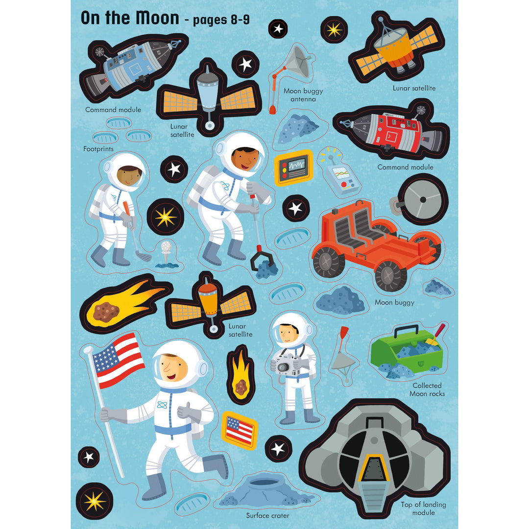 Usborne First Sticker Book: Space
