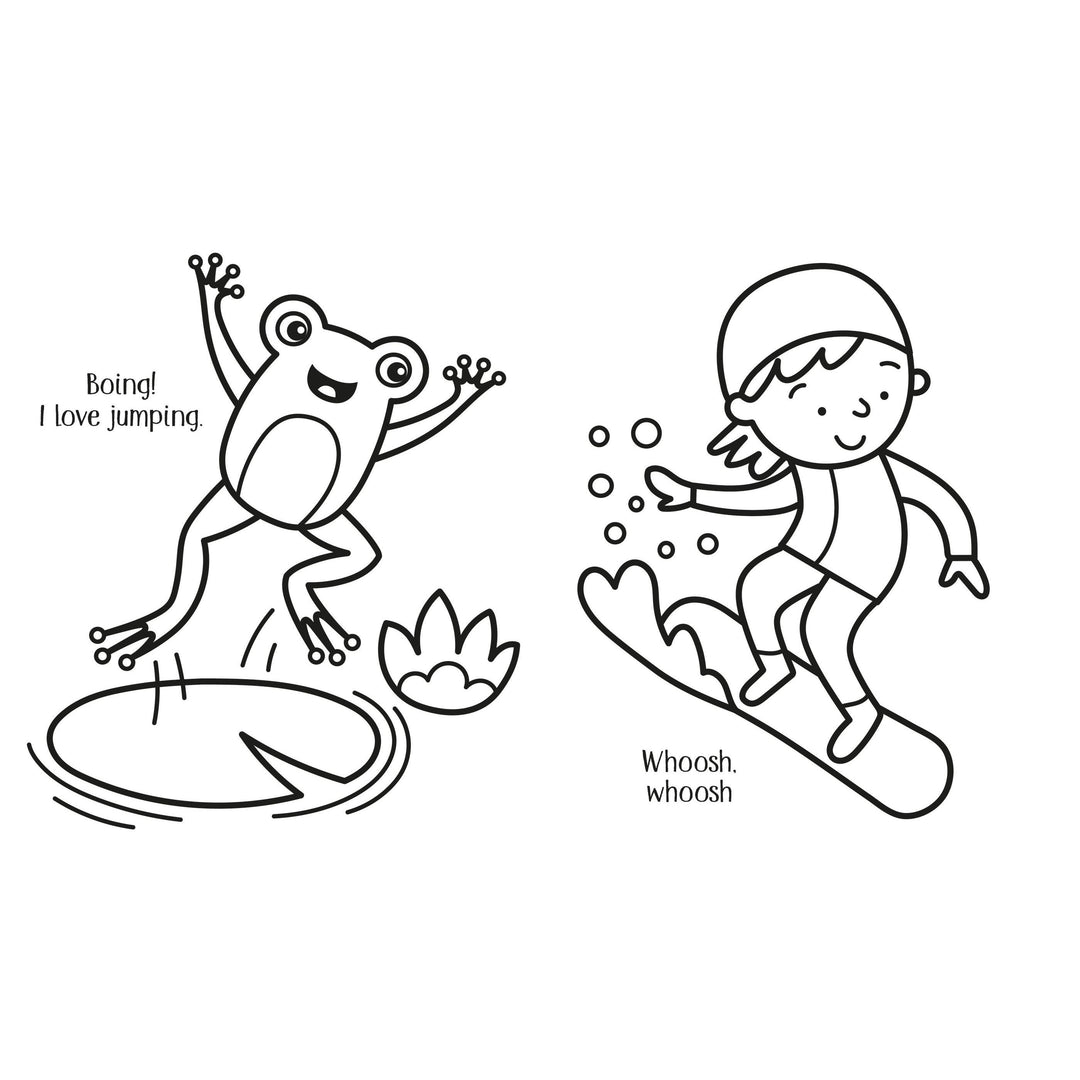 My Big Happy Coloring Book