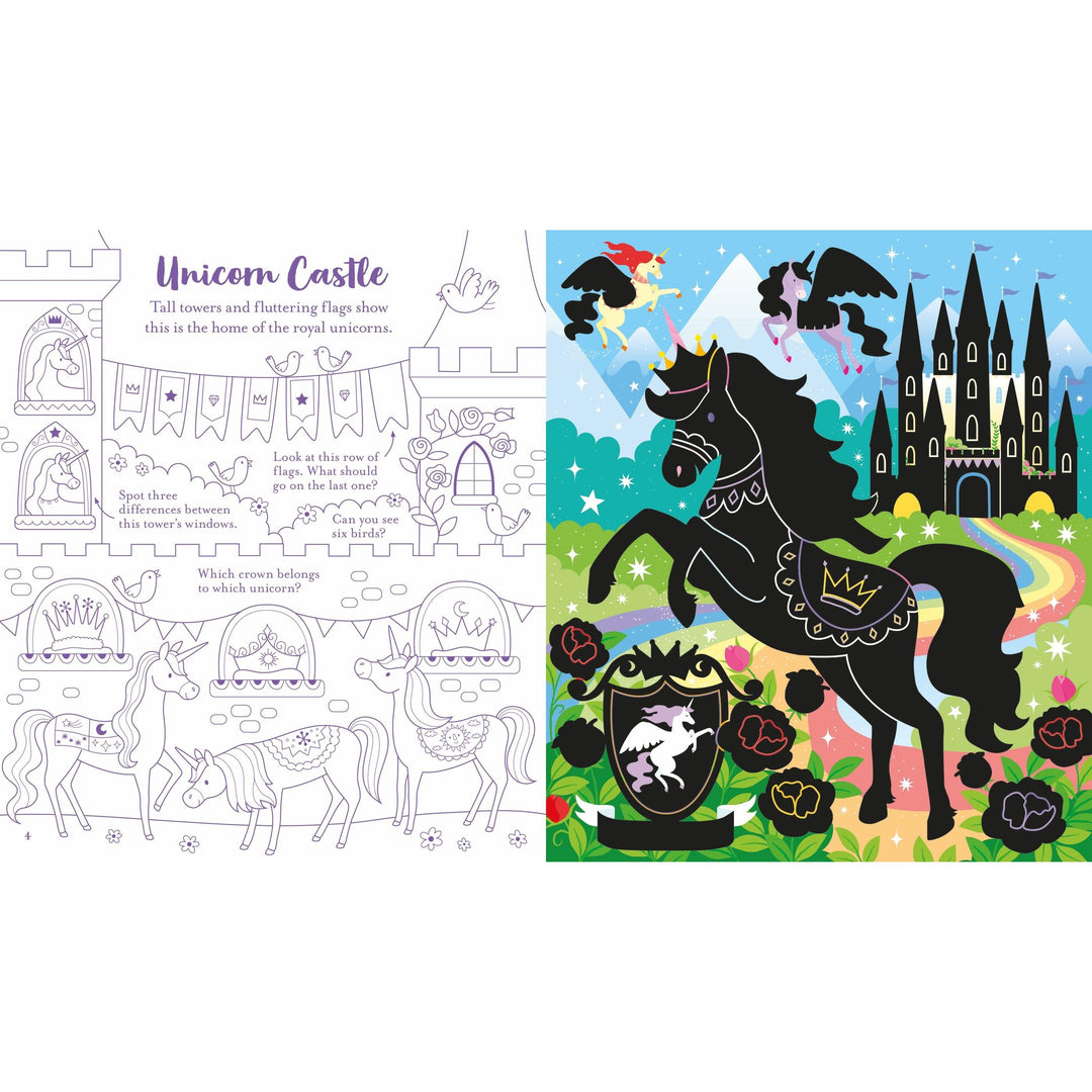 Usborne Scratch Activities: Unicorns