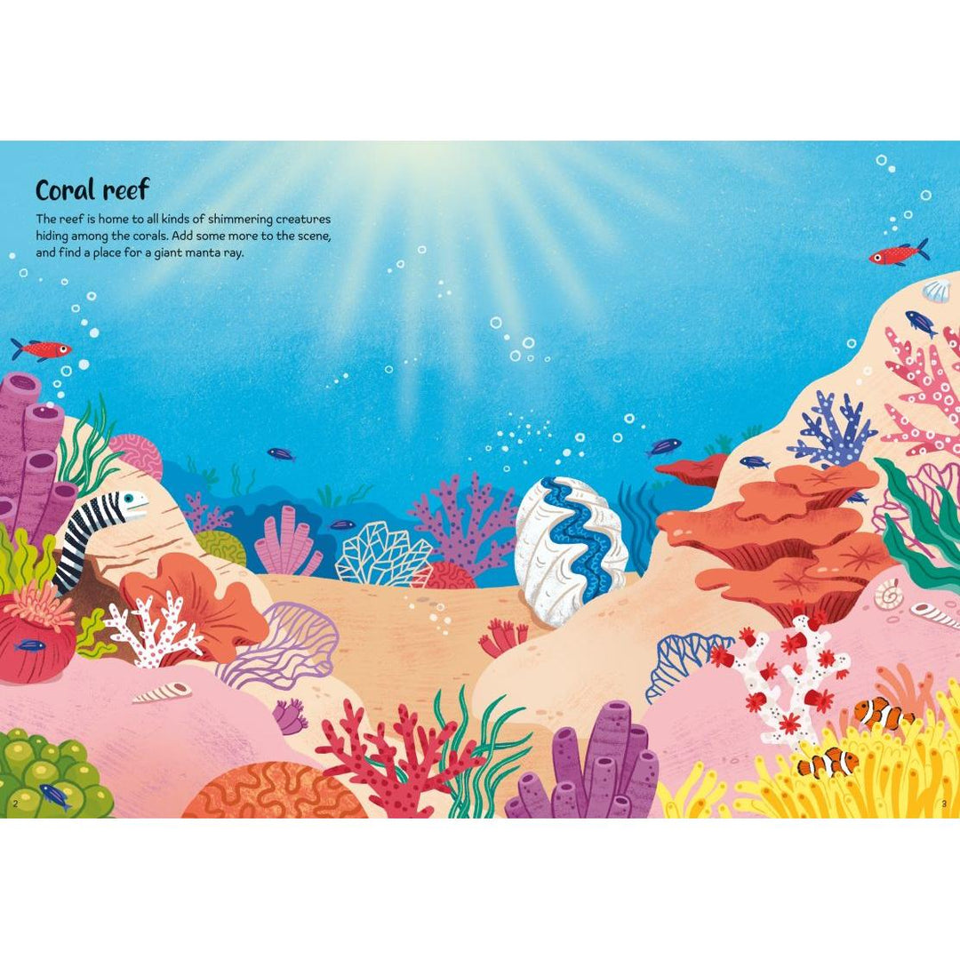 Usborne Sparkly Sea Creatures