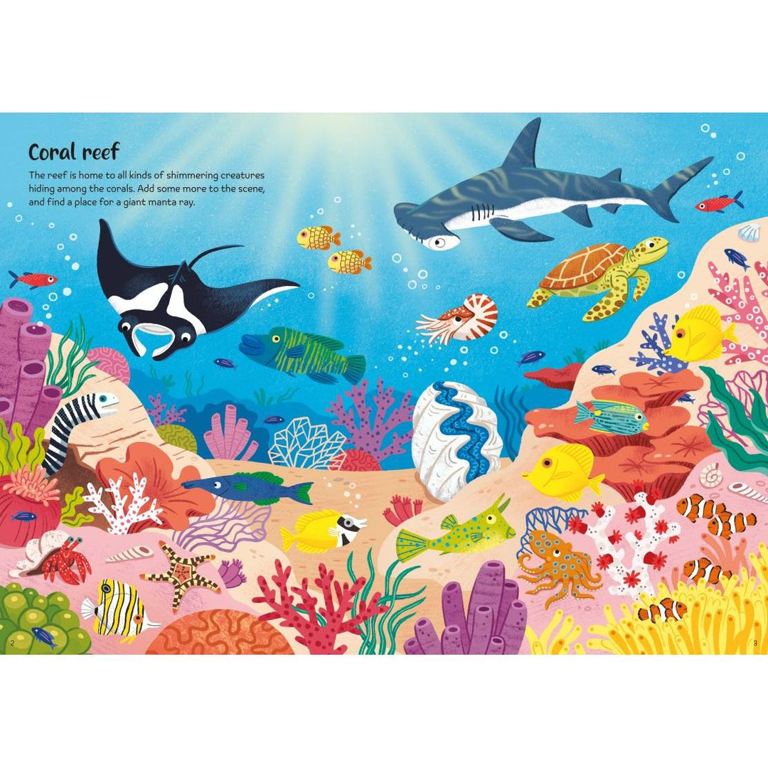 Usborne Sparkly Sea Creatures
