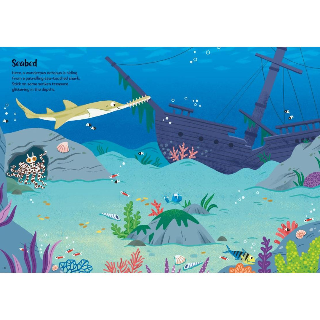 Usborne Sparkly Sea Creatures