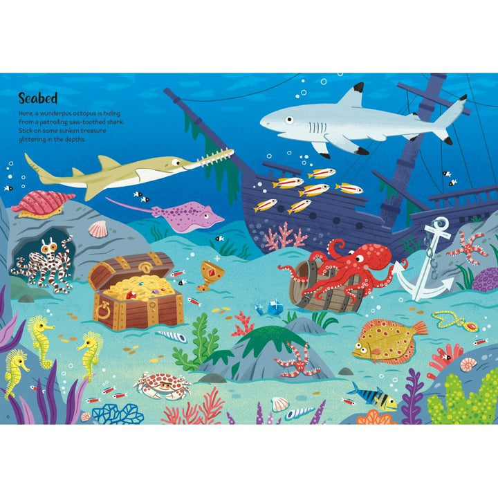 Usborne Sparkly Sea Creatures