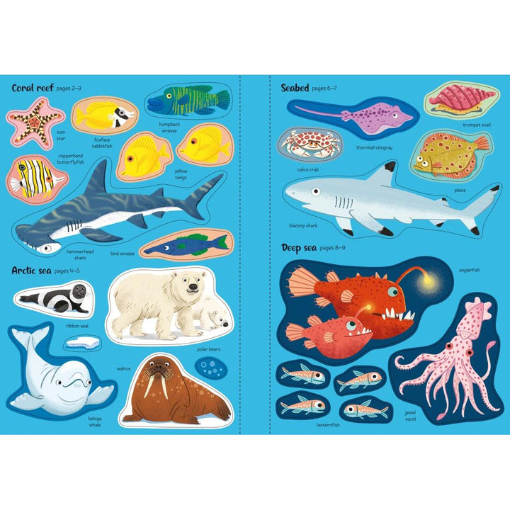 Usborne Sparkly Sea Creatures
