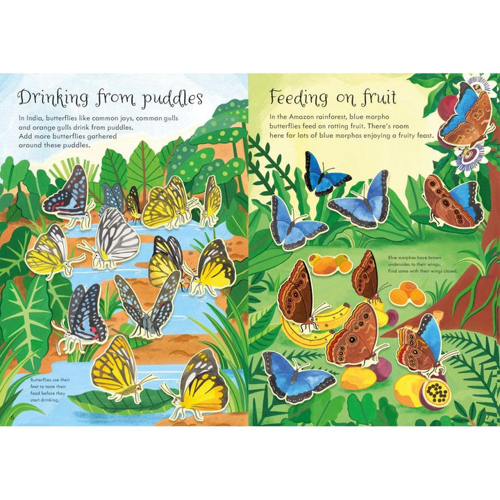Usborne Little First Stickers: Butterflies
