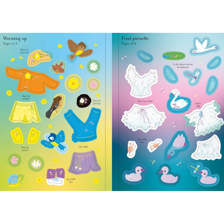 Little Sticker Dolly Dressing: Ballet Fairies
