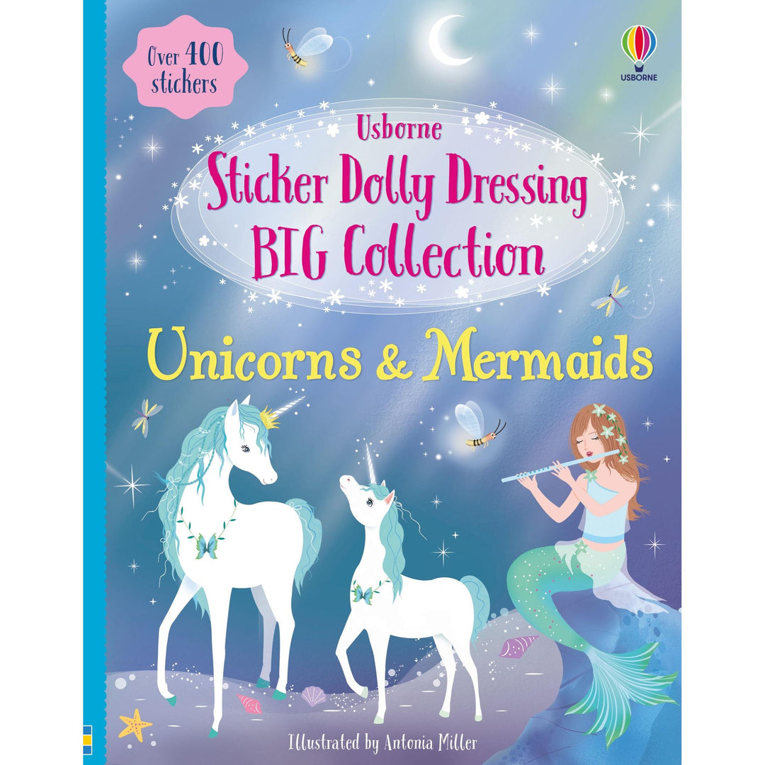 Usborne Sticker Dolly Dressing: Unicorns & Mermaids
