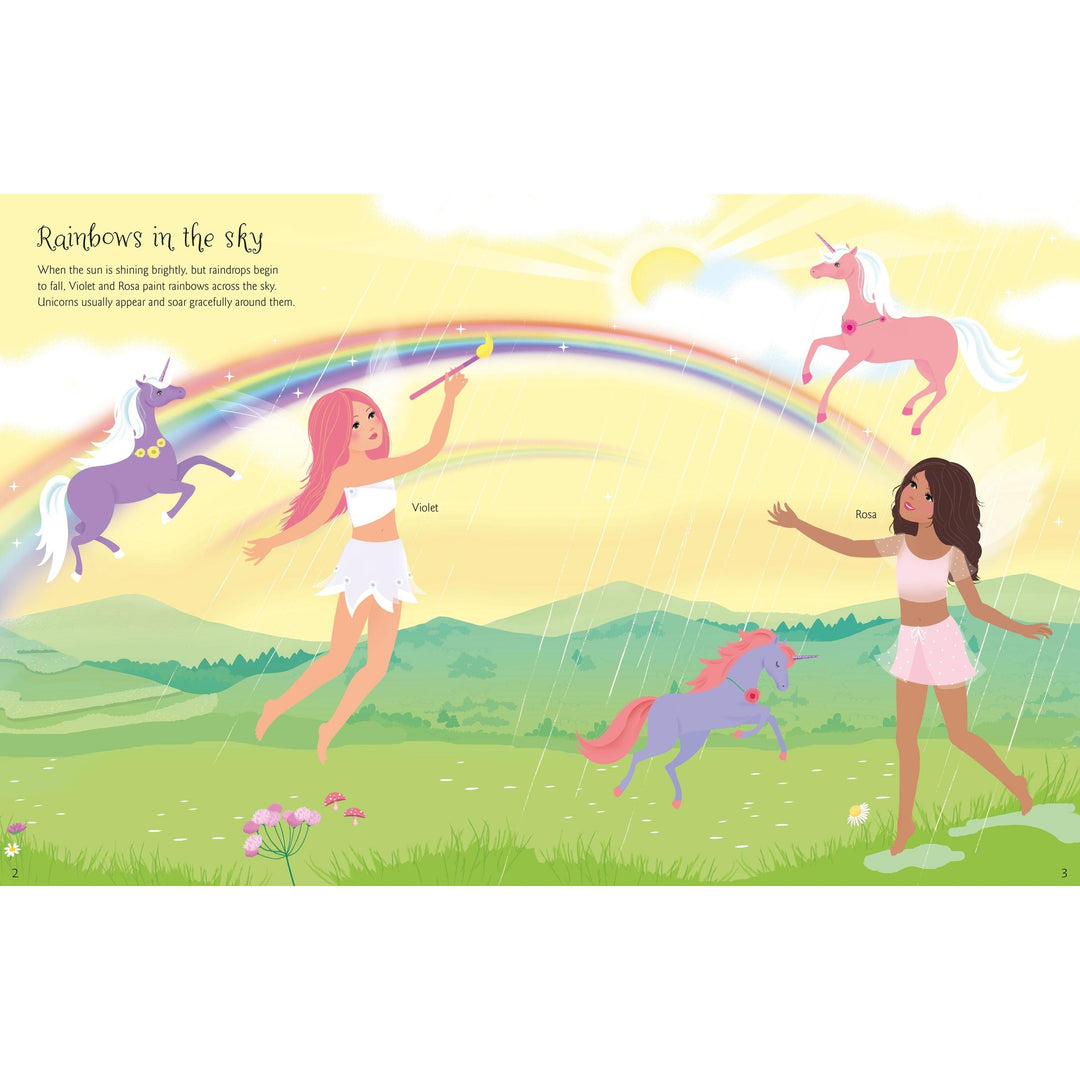 Usborne Sticker Dolly Dressing: Unicorns & Mermaids