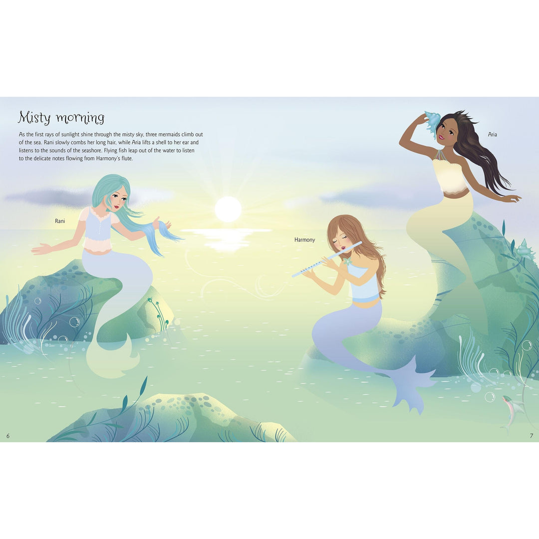 Usborne Sticker Dolly Dressing: Unicorns & Mermaids