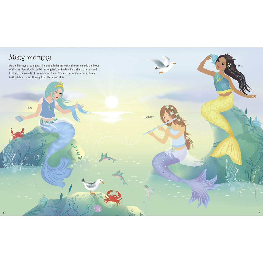 Usborne Sticker Dolly Dressing: Unicorns & Mermaids