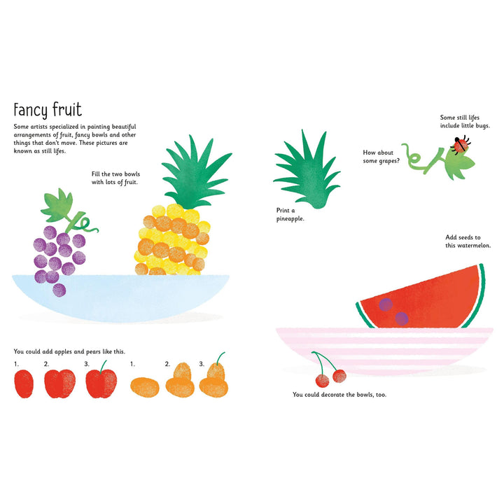 Usborne Fingerprint Activities Art