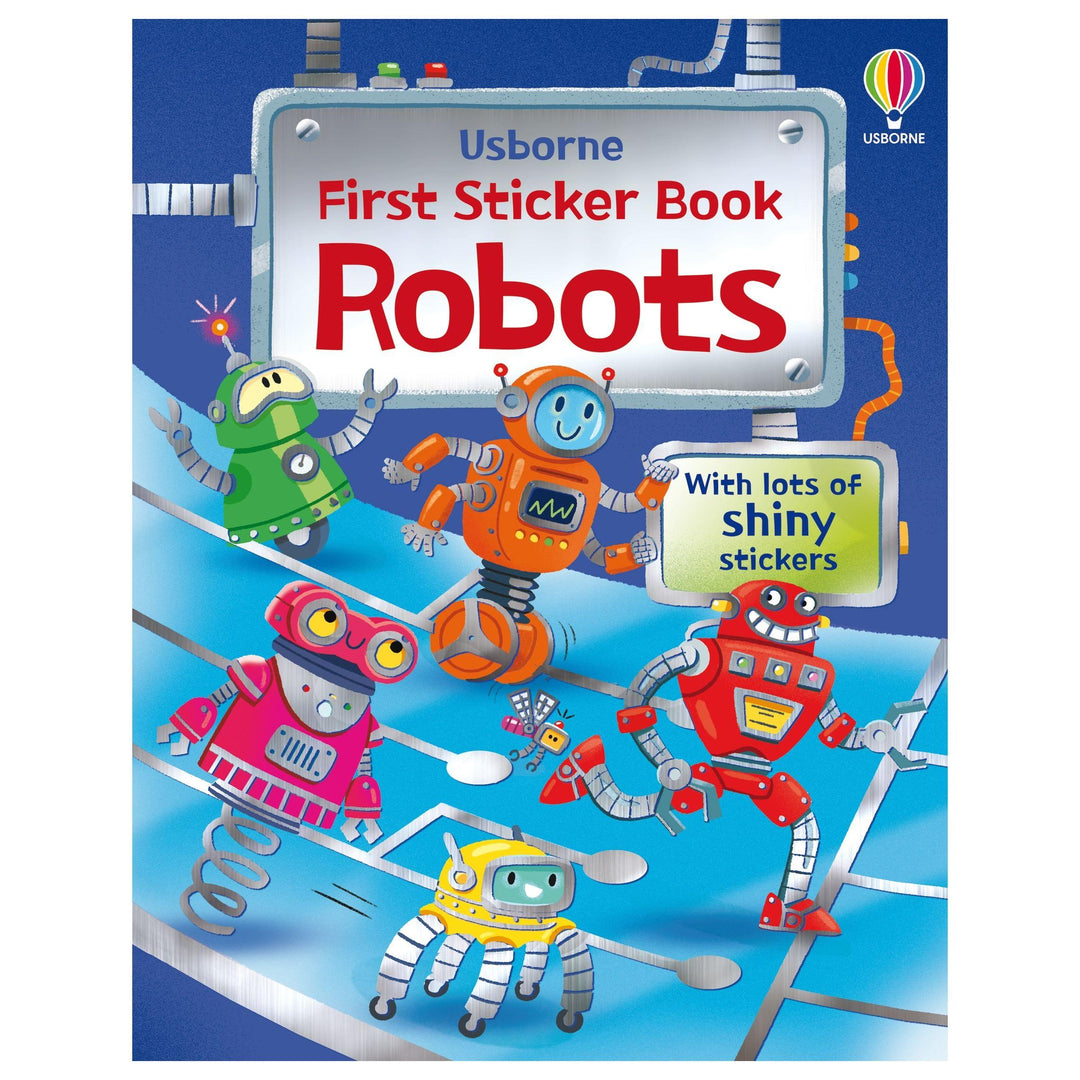 Usborne First Sticker Books: Robots