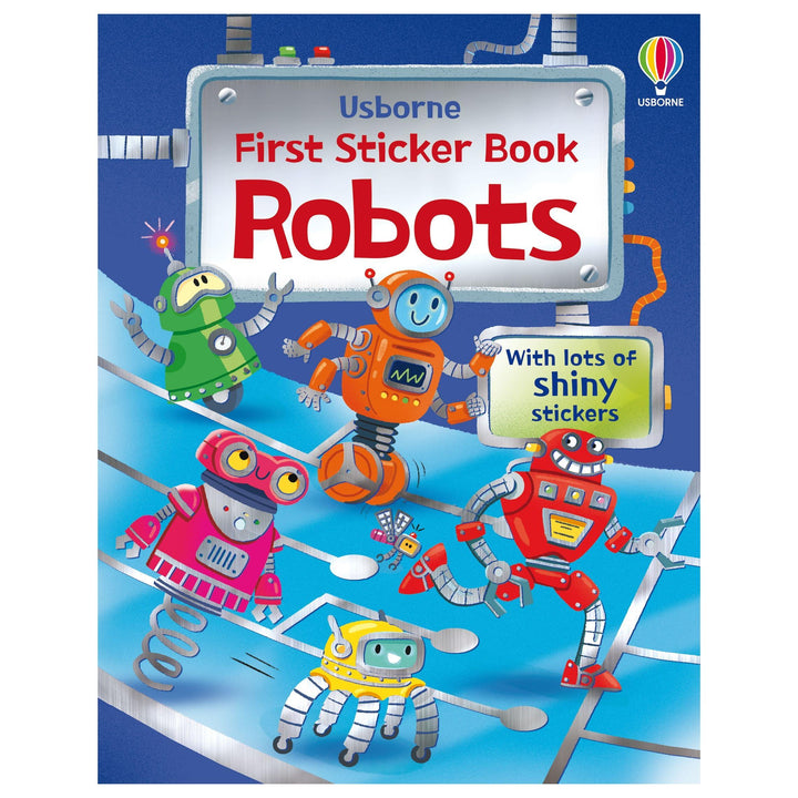 Usborne First Sticker Books: Robots