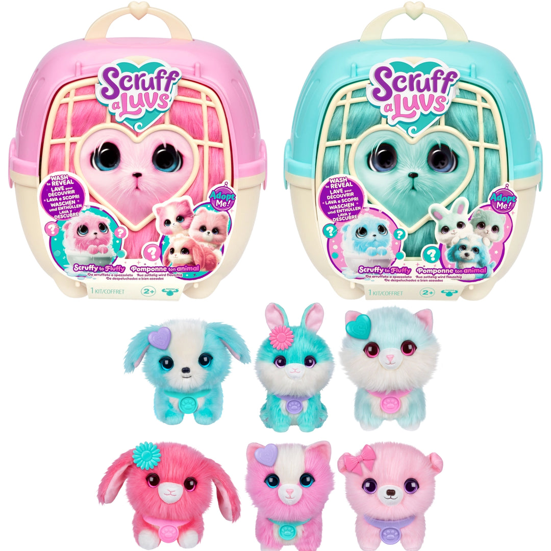 Little Live Pets Scruff-A-Luvs Wash to Reveal Surprise Pet (Assorted)