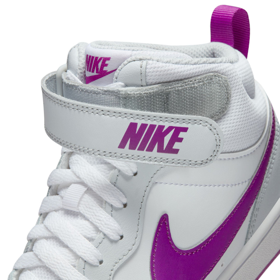 Nike Court Borough Mid 2 (Little Kid/Big Kid)