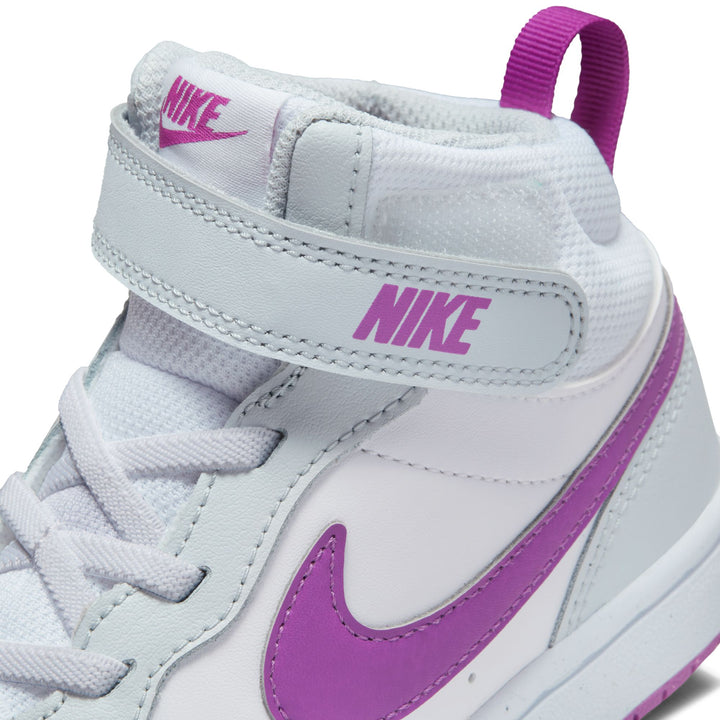 Nike Court Borough Mid 2 (Little Kid/Big Kid)