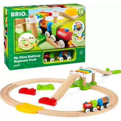 BRIO My First Railway Beginner Pack 33727 (18 Piece Set)