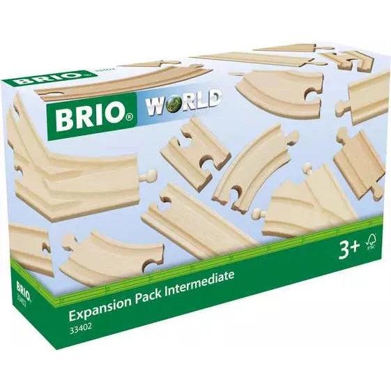 BRIO World Train Tracks Expansion Pack Intermediate