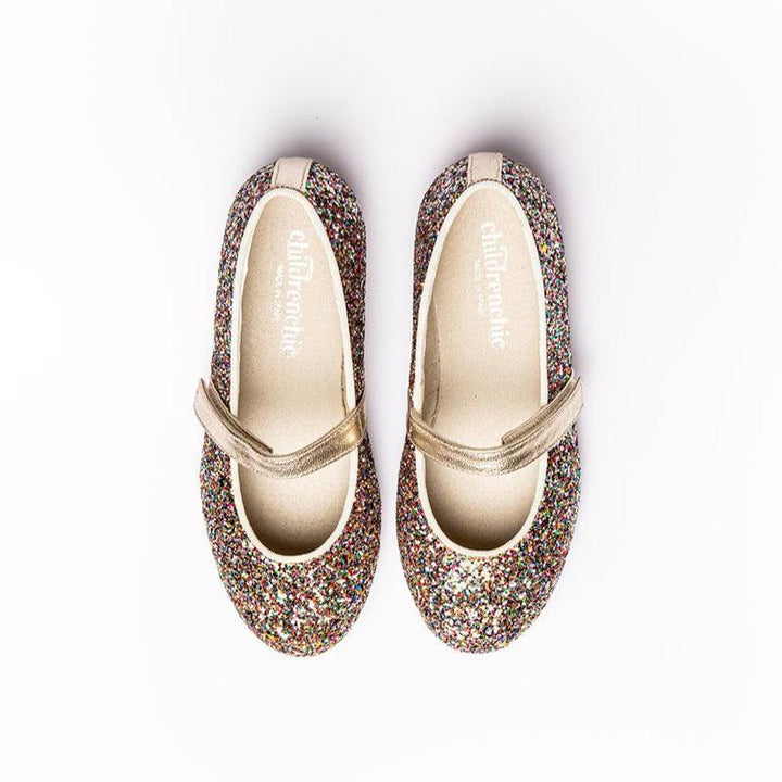 Stella Mary Jane Shoes Multi Glitter (Toddler/Little Kid/Big Kid) (ONLINE ONLY)