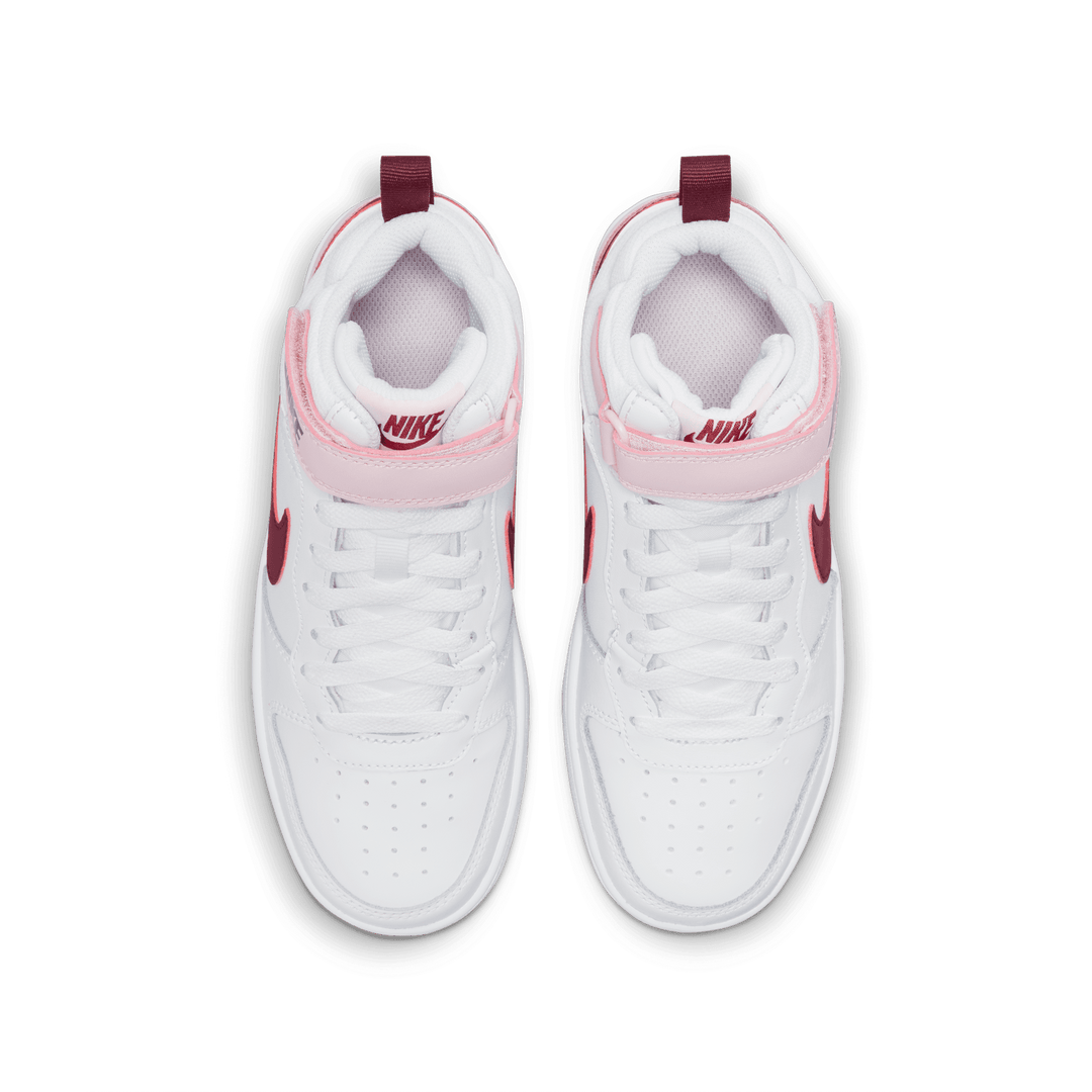 Nike Court Borough Mid 2 (Little Kid/Big Kid)
