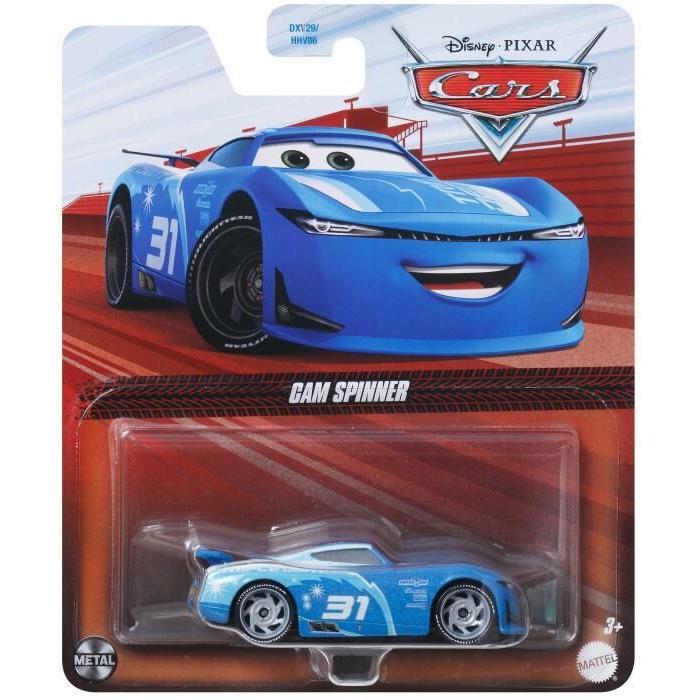 Toy car in packaging with Disney Pixar logo