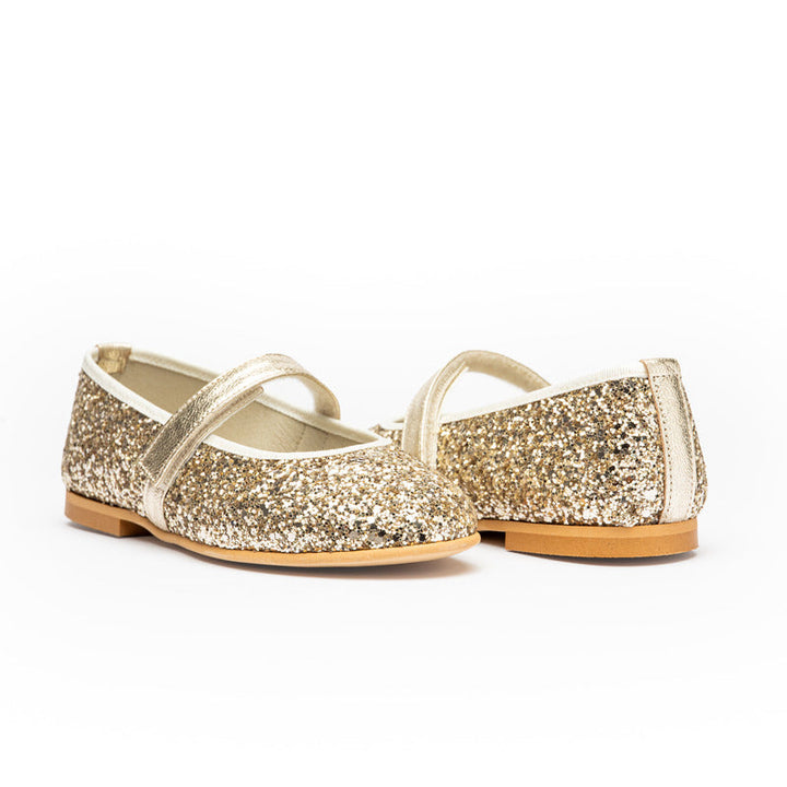 Stella Mary Jane Shoes Gold Glitter (Toddler/Little Kid/Big Kid) ( Online Only )