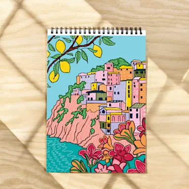 FlowArt® Hidden Patterns Color-to-Reveal: Citrus Coastline