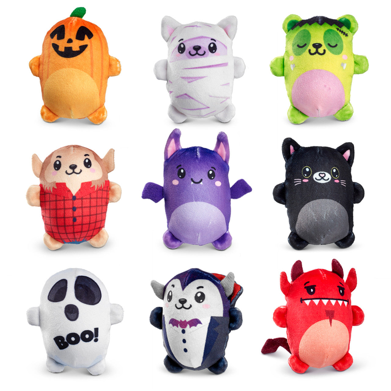 Bubble Stuffed Squishy Friends - Halloween Boo Edition (Random pick-One per order)