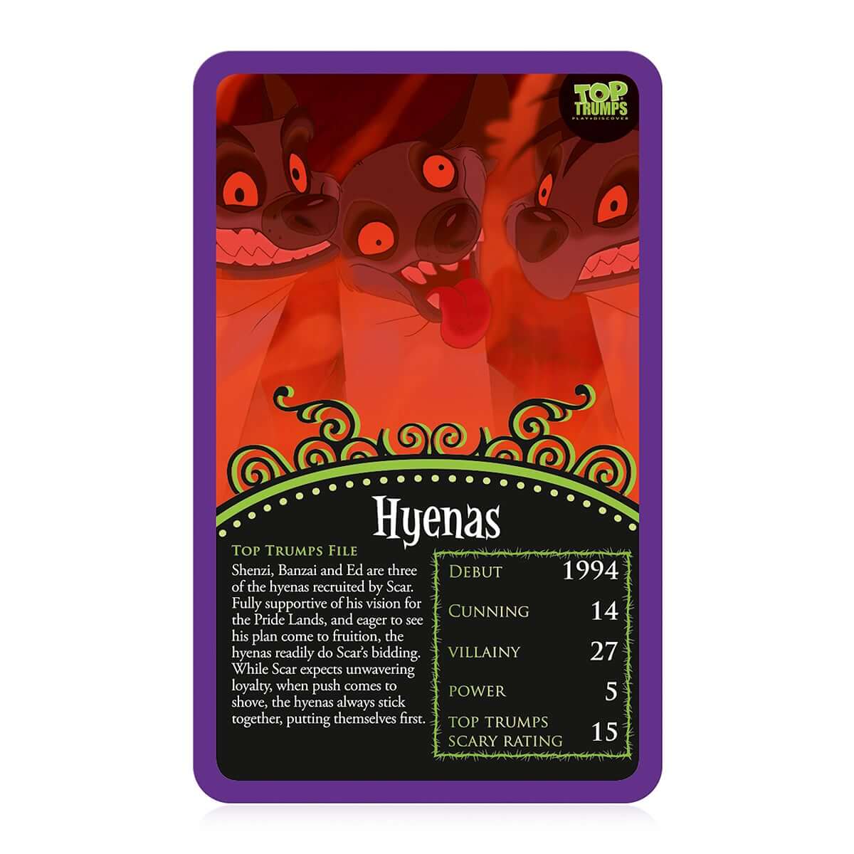 Disney Wickedly Devious Top Trumps Card Game