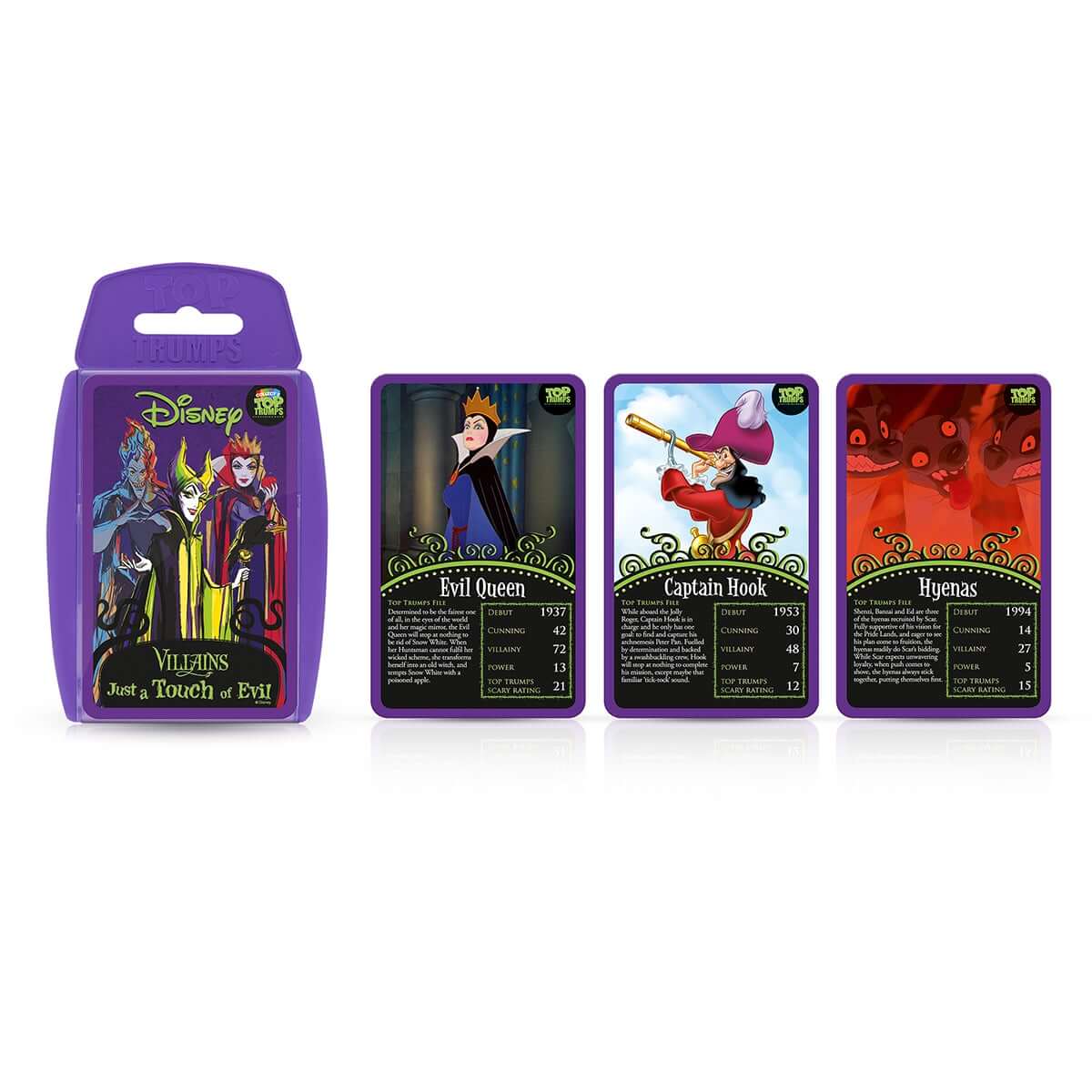 Disney Wickedly Devious Top Trumps Card Game