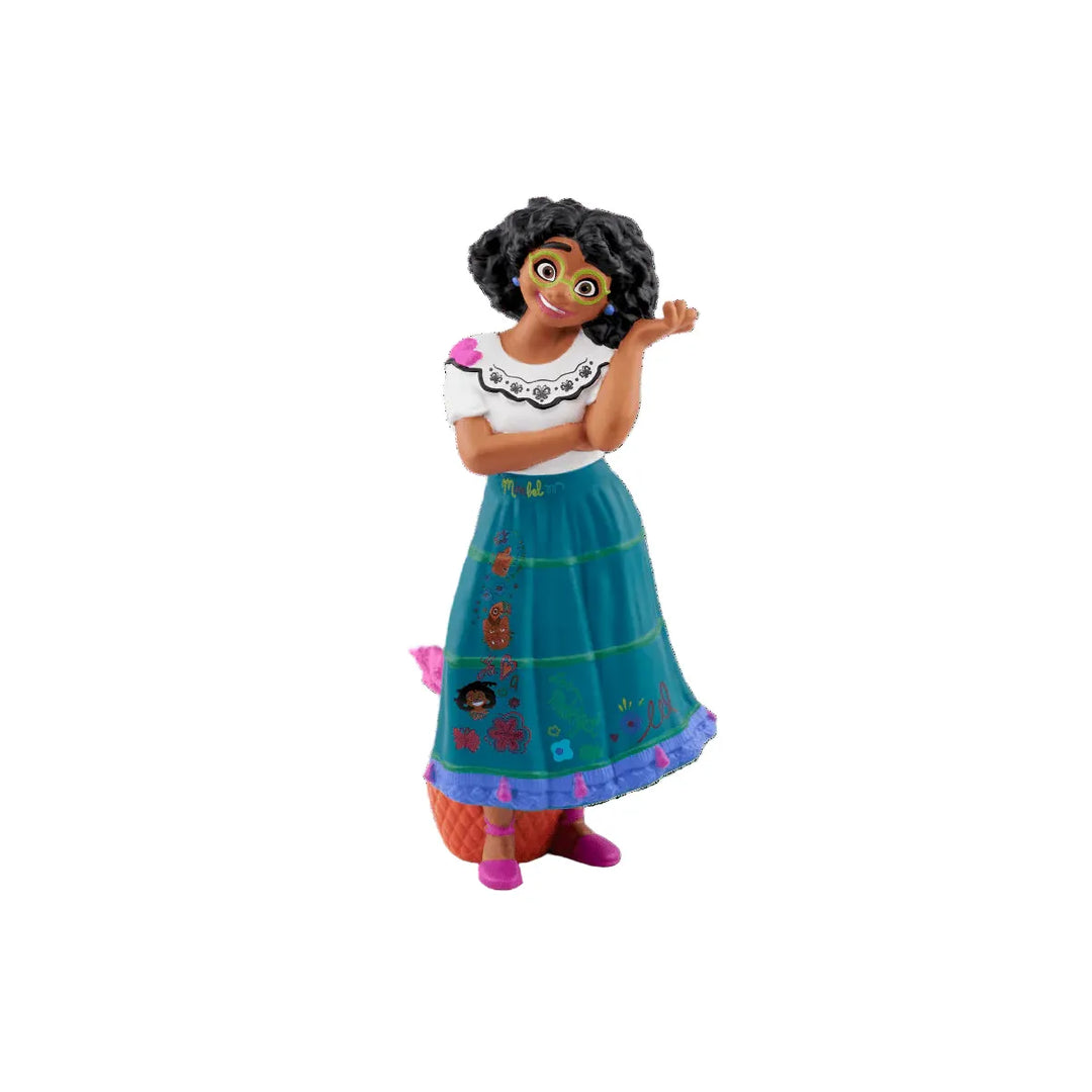 Toy figure of a character from Disney's 'Encanto' on a white background